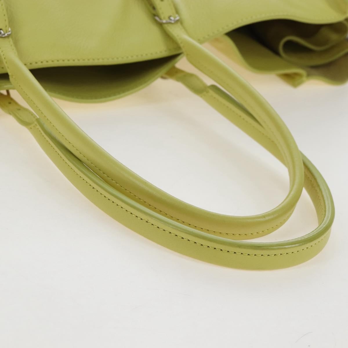 Balenciaga Papier A4 Zip Around Classic Studs Leather, Yellow, Leather, Handbag
