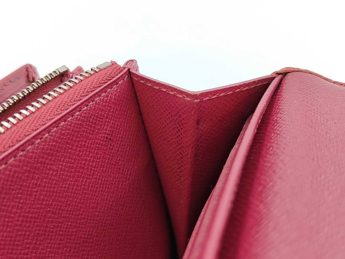 Louis Vuitton Sarah Epi Leather, Pink, Leather, Wallet