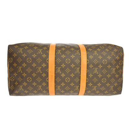 Louis Vuitton Keepall Monogram Canvas, Brown, Canvas, Travel Bag