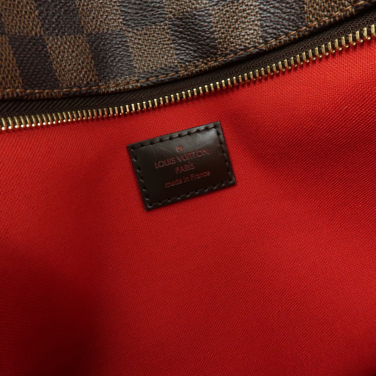 Louis Vuitton Bloomsbury Damier, Brown, Canvas, Shoulder Bag