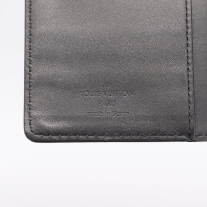 Louis Vuitton Agenda Cover Monogram Empreinte Leather, Gray, Canvas, Wallet
