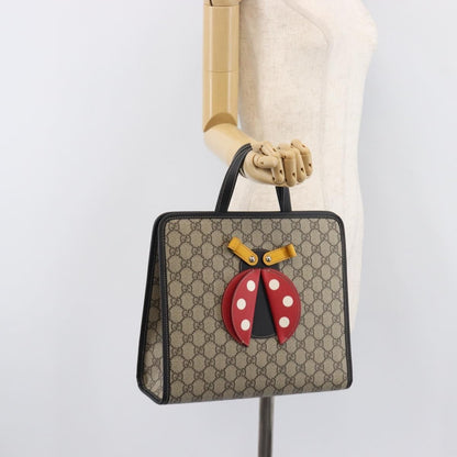 Gucci Children's Convertible GG Coated Canvas with Applique, Beige, Canvas, Tote Bag