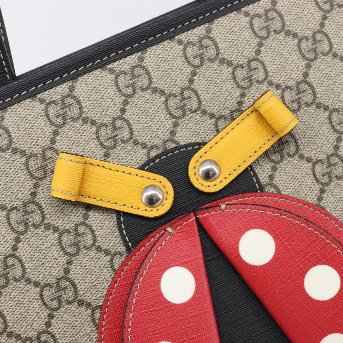 Gucci Children's Convertible GG Coated Canvas with Applique, Beige, Canvas, Tote Bag