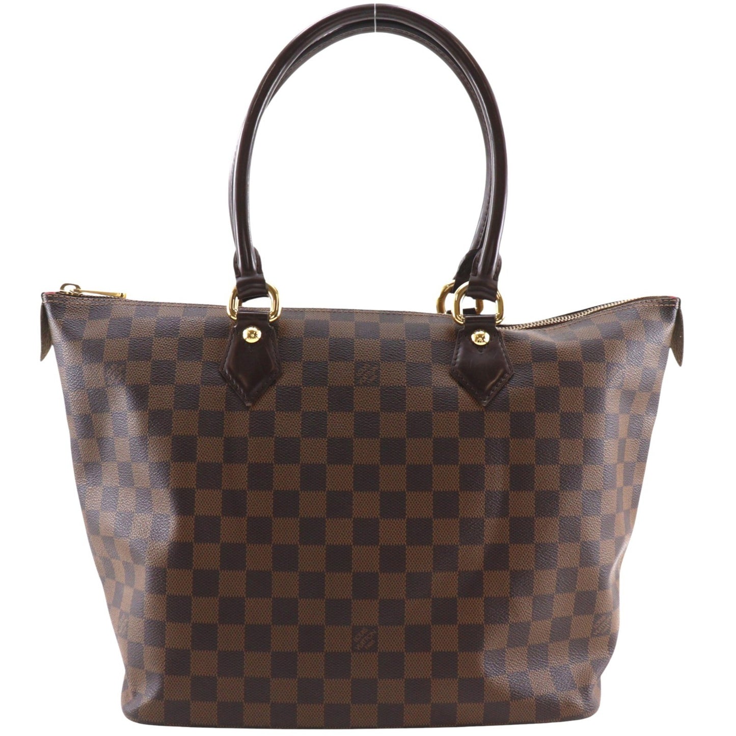 Louis Vuitton Saleya Damier, Brown, Canvas, Tote Bag