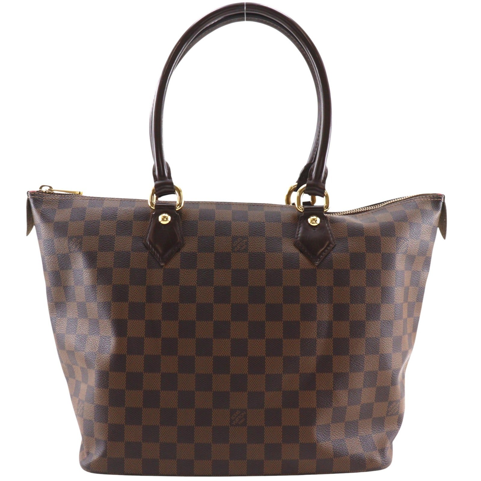 Louis Vuitton Saleya Damier, Brown, Canvas, Tote Bag