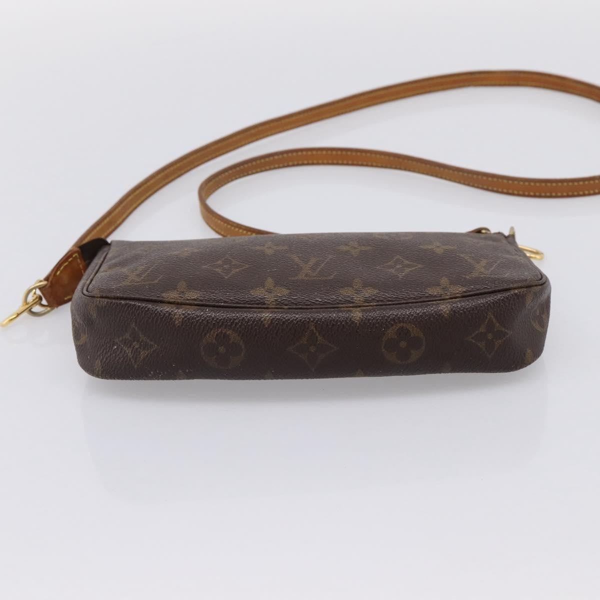 Louis Vuitton Pochette Accessoires NM Monogram Canvas, Brown, Canvas, Clutch