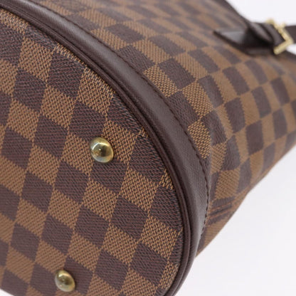 Louis Vuitton Marais Bucket Damier Ebene, Brown, Canvas, Shoulder Bag