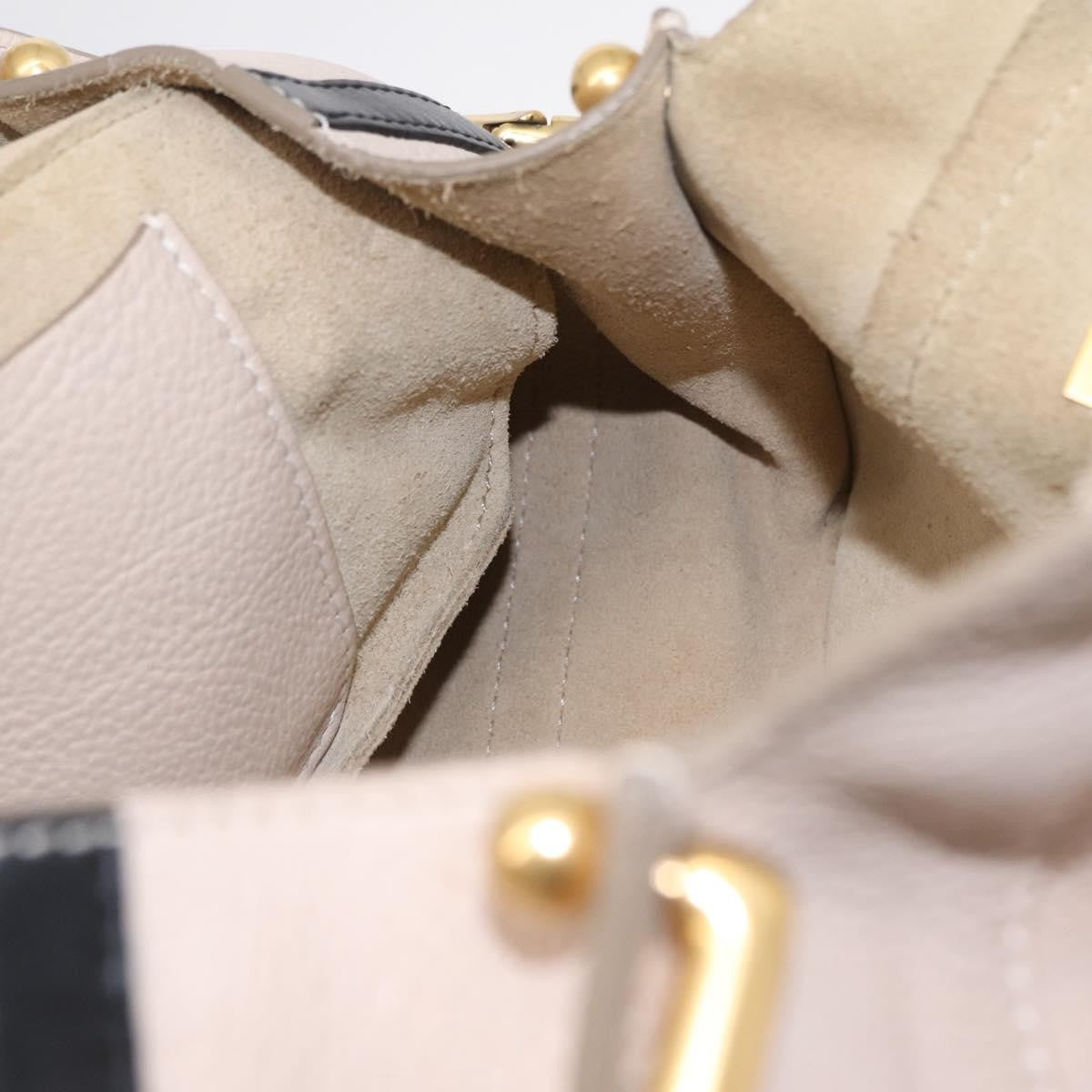 Chloe Hailey Leather, Beige, Leather, Handbag