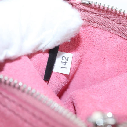Miu Miu Convertible Bucket Leather with Applique, Pink, Suede, Handbag