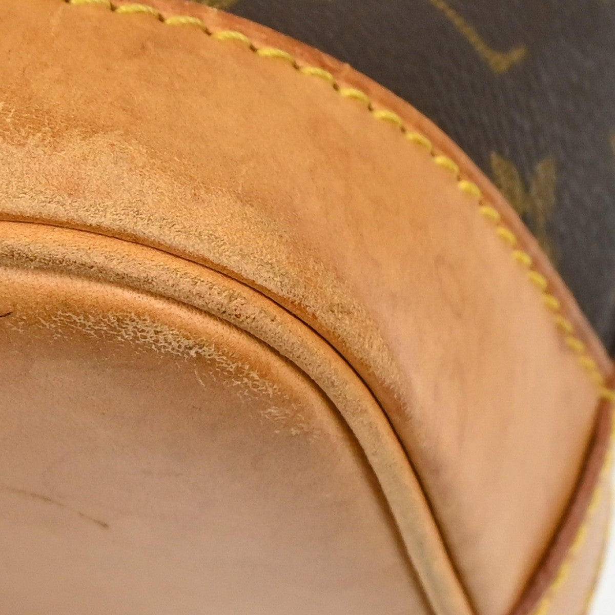 Louis Vuitton Alma Monogram Canvas, Brown, Canvas, Handbag