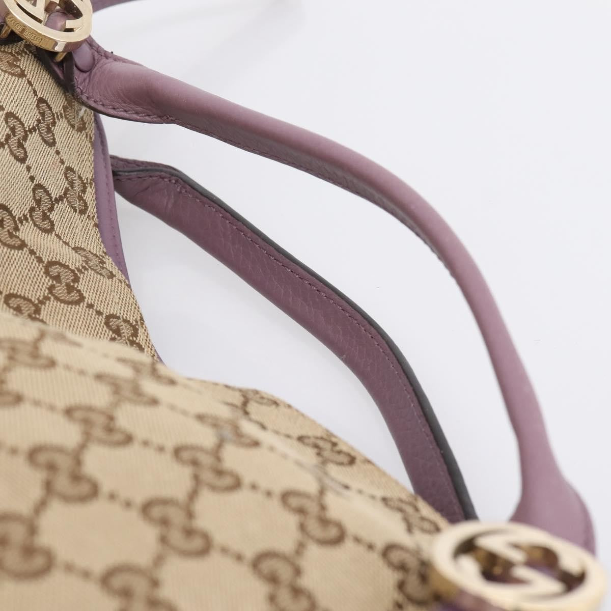 Gucci Shoulder Canvas, Beige, Canvas, Shoulder Bag