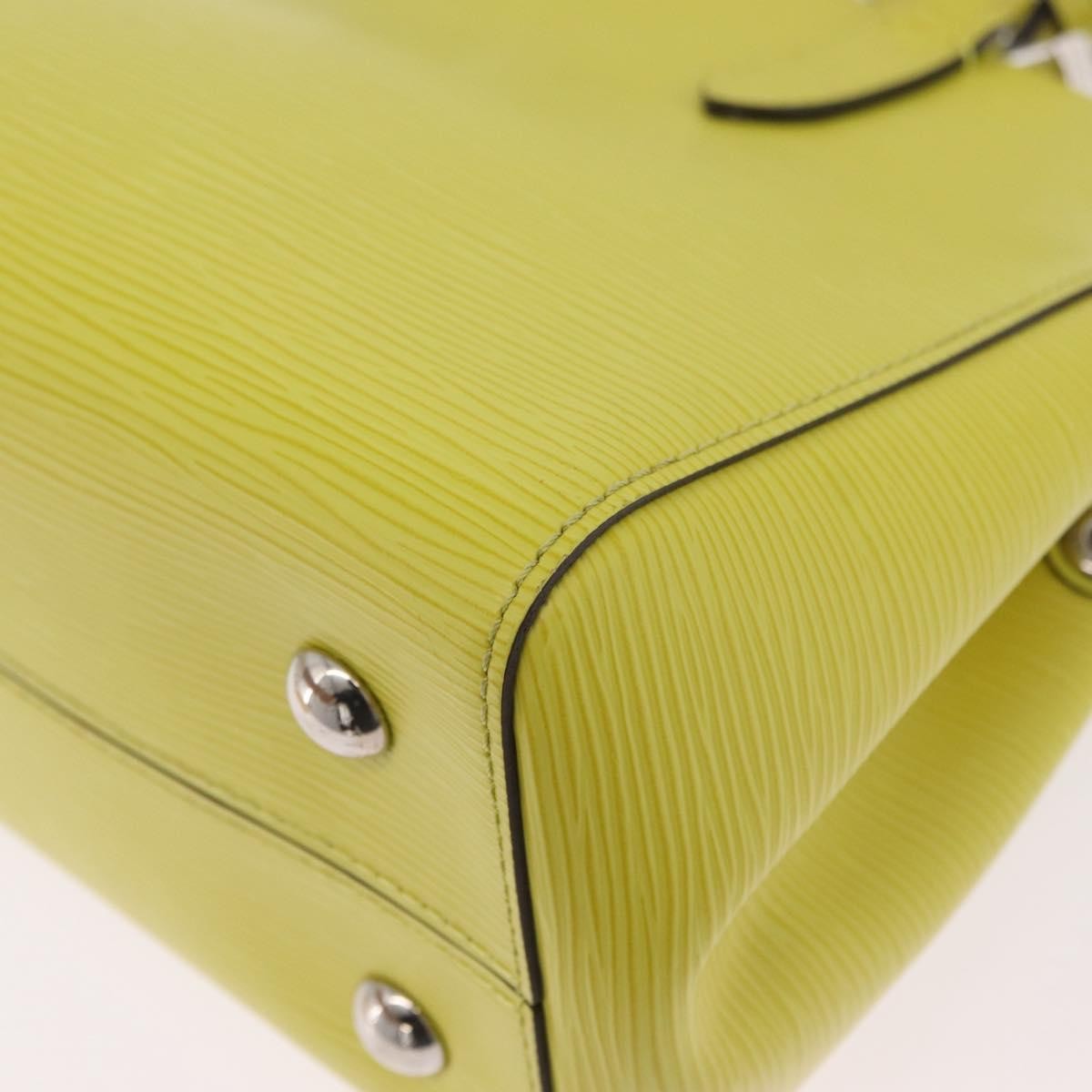 Louis Vuitton Marly Epi Leather, Yellow, Leather, Handbag