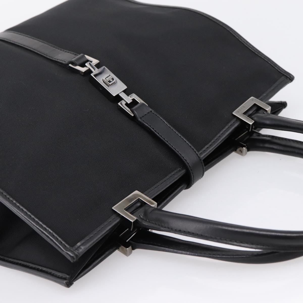Gucci Jackie Canvas, Black, Canvas, Tote Bag