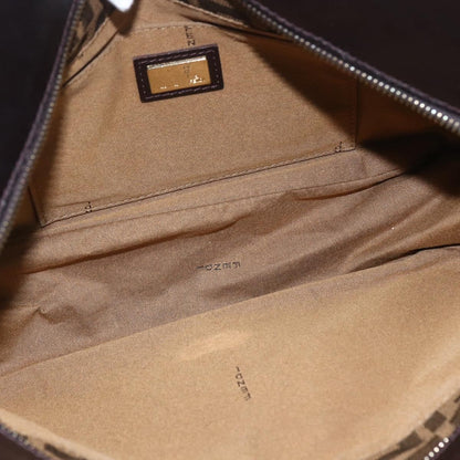 Fendi Chef Zucca Canvas, Brown, Canvas, Tote Bag