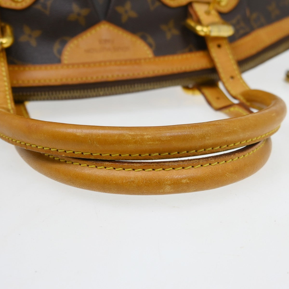 Louis Vuitton Tivoli Monogram Canvas, Brown, Canvas, Handbag