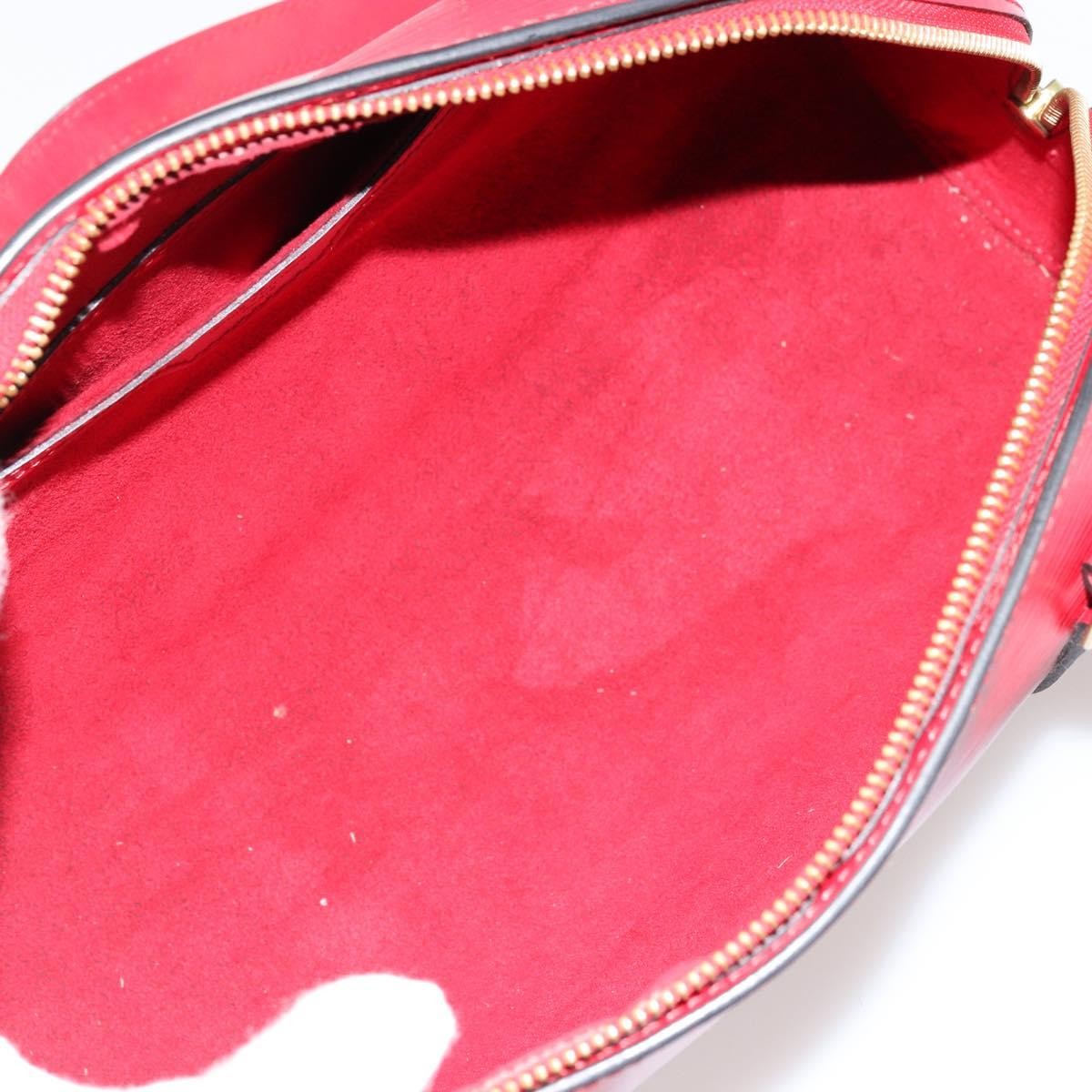 Louis Vuitton Soufflot Epi Leather, Red, Leather, Tote Bag
