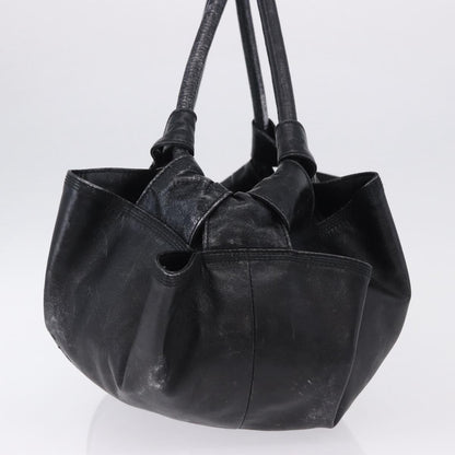 Loewe Aire Leather, Black, Leather, Shoulder Bag
