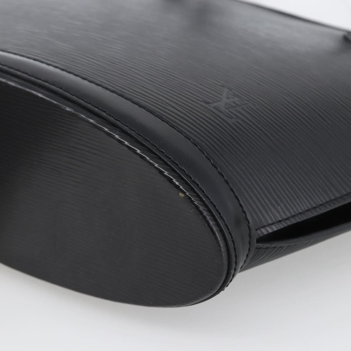 Louis Vuitton Saint Jacques NM Epi Leather, Black, Leather, Handbag