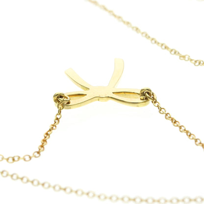 Tiffany & Co. Bow Pendant 18K Yellow Gold, Gold, Yellow Gold, Necklace