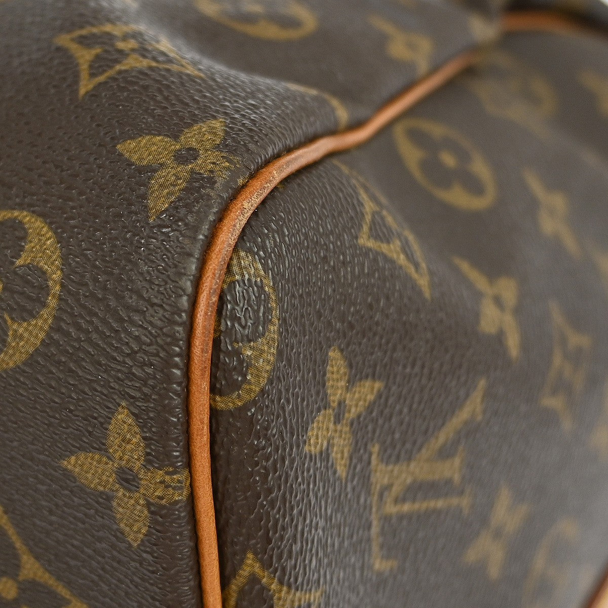 Louis Vuitton Keepall Bandoulière Monogram, Brown, Canvas, Travel Bag