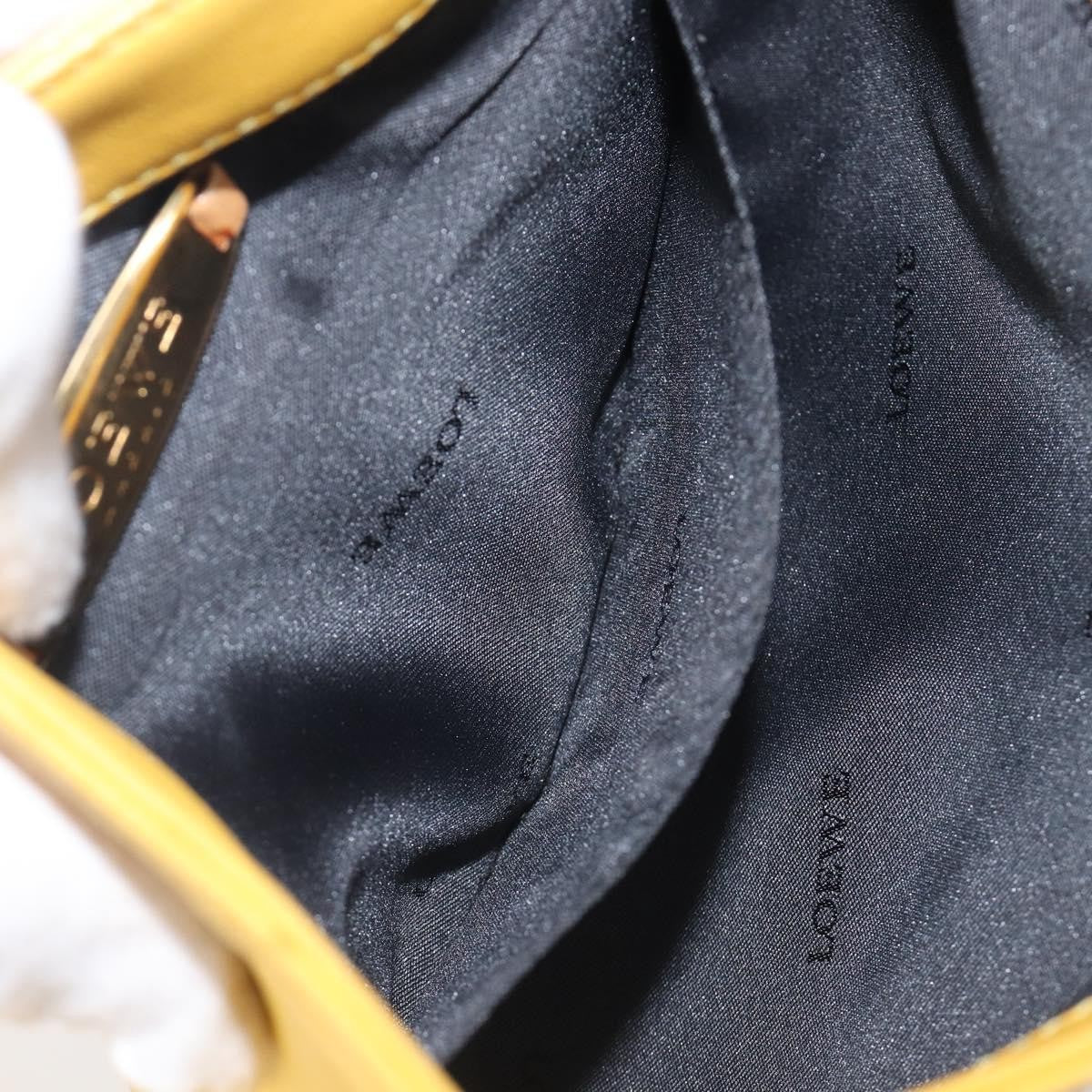Loewe Shoulder bag Leather, Yellow, Leather, Shoulder Bag