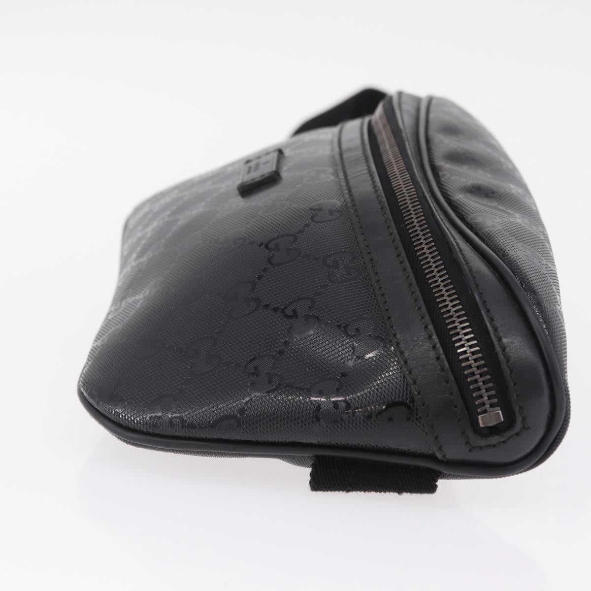 Gucci Belt GG Imprime, Black, Canvas, Handbag
