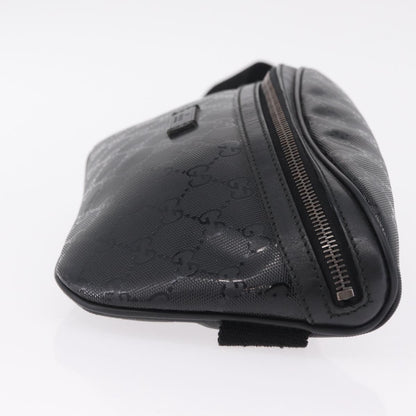 Gucci Belt GG Imprime, Black, Canvas, Handbag