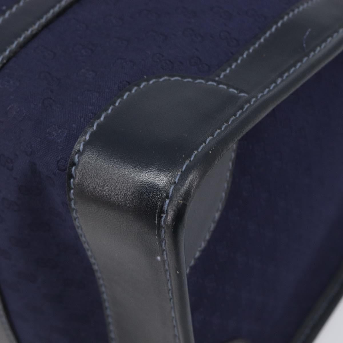 Gucci Vintage Web Boston GG Canvas, Navy, Canvas, Handbag