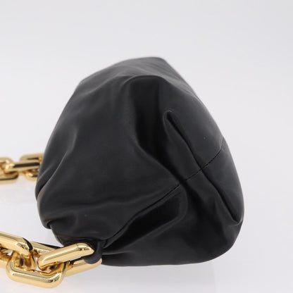 Bottega Veneta The Chain Pouch Leather, Black, Leather, Clutch
