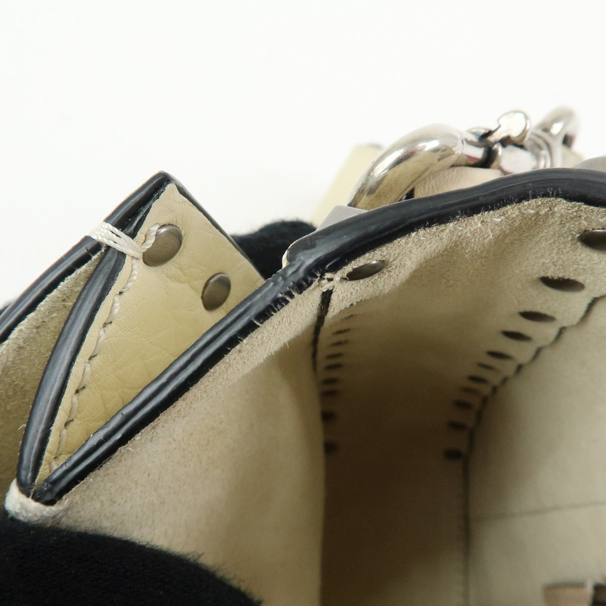 Valentino Garavani Rolling Rockstud Leather with Cabochons, Multicolour, Leather, Crossbody Bag
