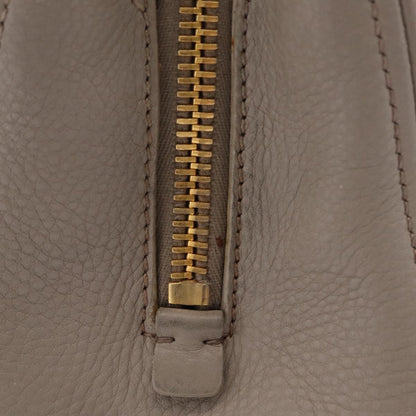 Miu Miu Madras Leather, Gray, Leather, Shoulder Bag