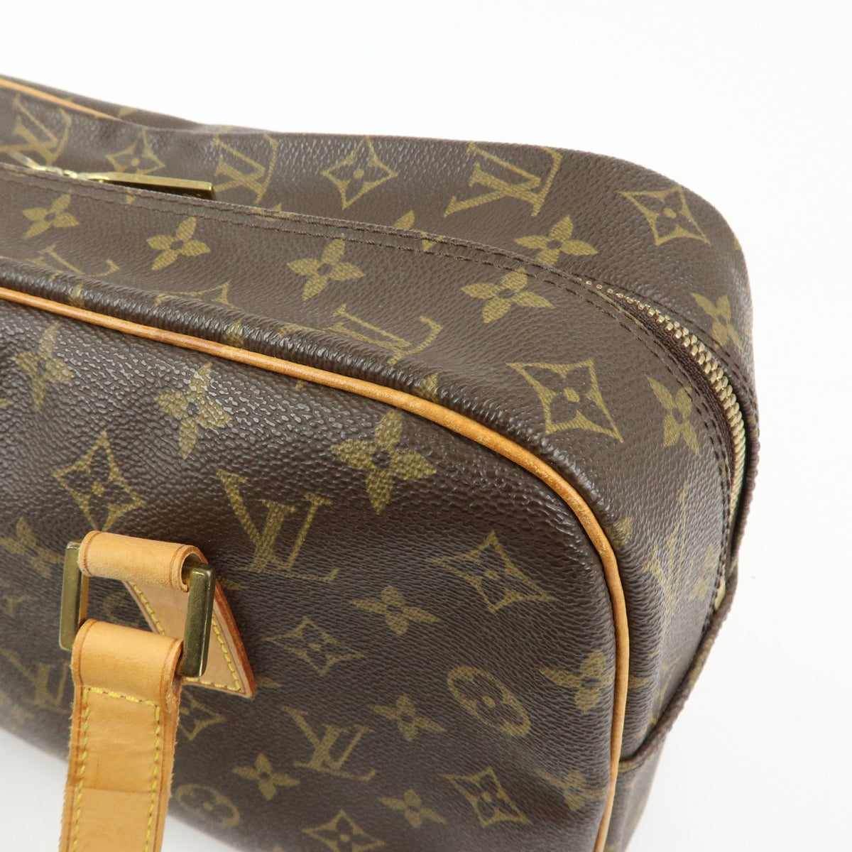 Louis Vuitton Cite Monogram Canvas, Brown, Canvas, Handbag