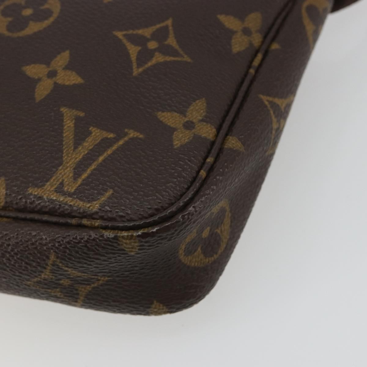 Louis Vuitton Pochette Accessoires NM Monogram Canvas, Brown, Canvas, Clutch