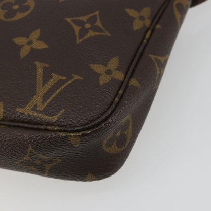 Louis Vuitton Pochette Accessoires NM Monogram Canvas, Brown, Canvas, Clutch