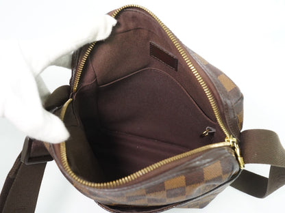 Louis Vuitton Trotteur Beaubourg Damier, Brown, Canvas, Handbag