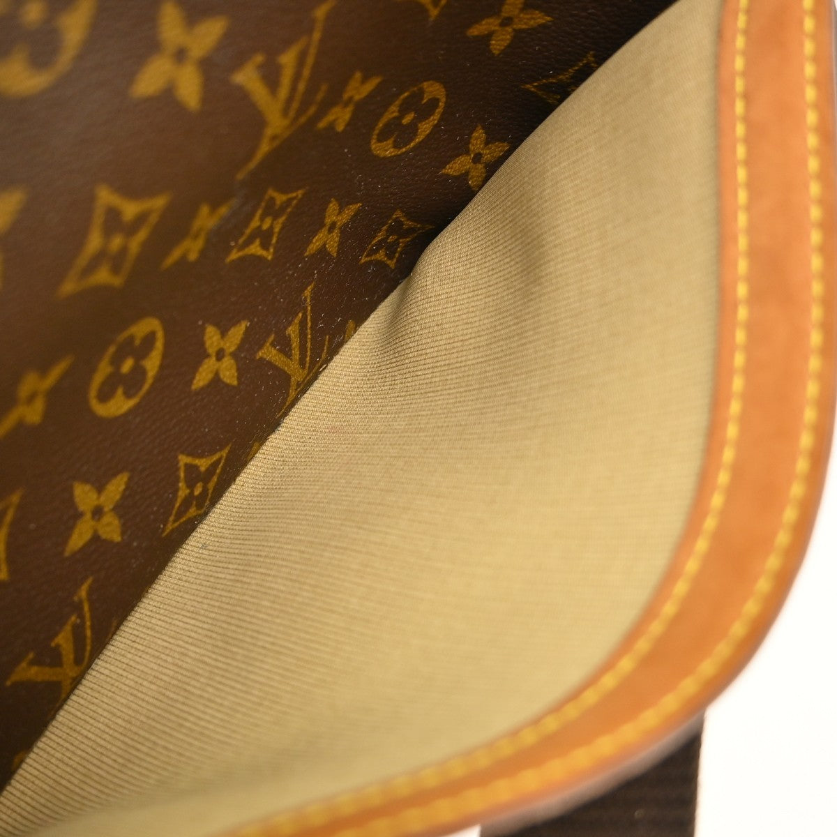 Louis Vuitton Reporter Monogram Canvas, Brown, Canvas, Shoulder Bag