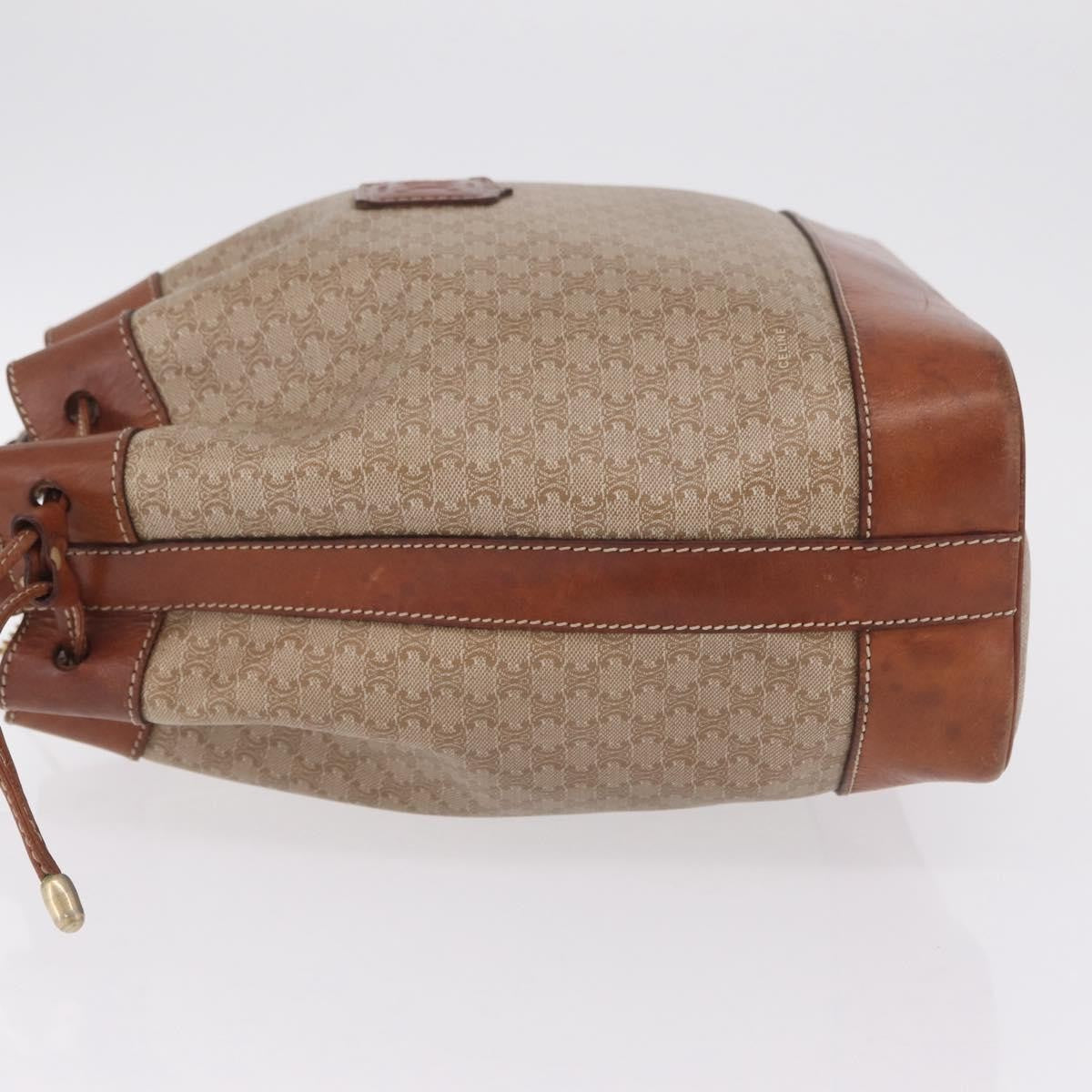 Celine Macadam Shoulder Canvas, Multicolour, Canvas, Crossbody Bag