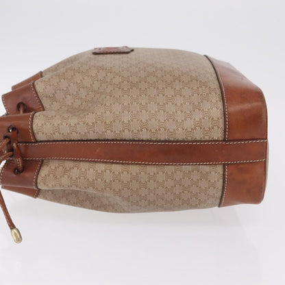 Celine Macadam Shoulder Canvas, Multicolour, Canvas, Crossbody Bag