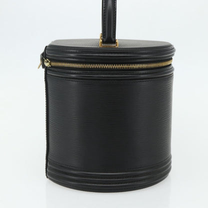 Louis Vuitton Cannes Epi Leather, Black, Leather, Handbag