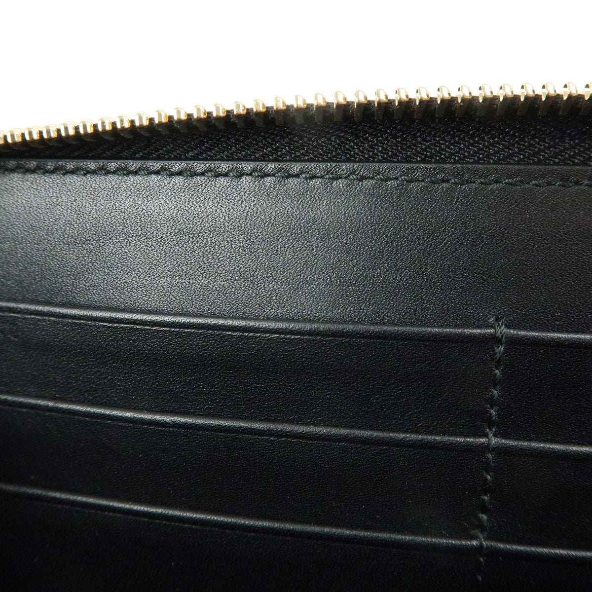 Gucci Zip Organizer Microguccissima Leather, Black, Leather, Wallet