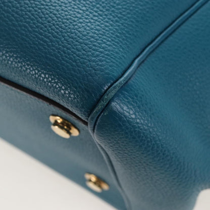 Louis Vuitton Milla Veau Nuage Calfskin, Blue, Leather, Handbag