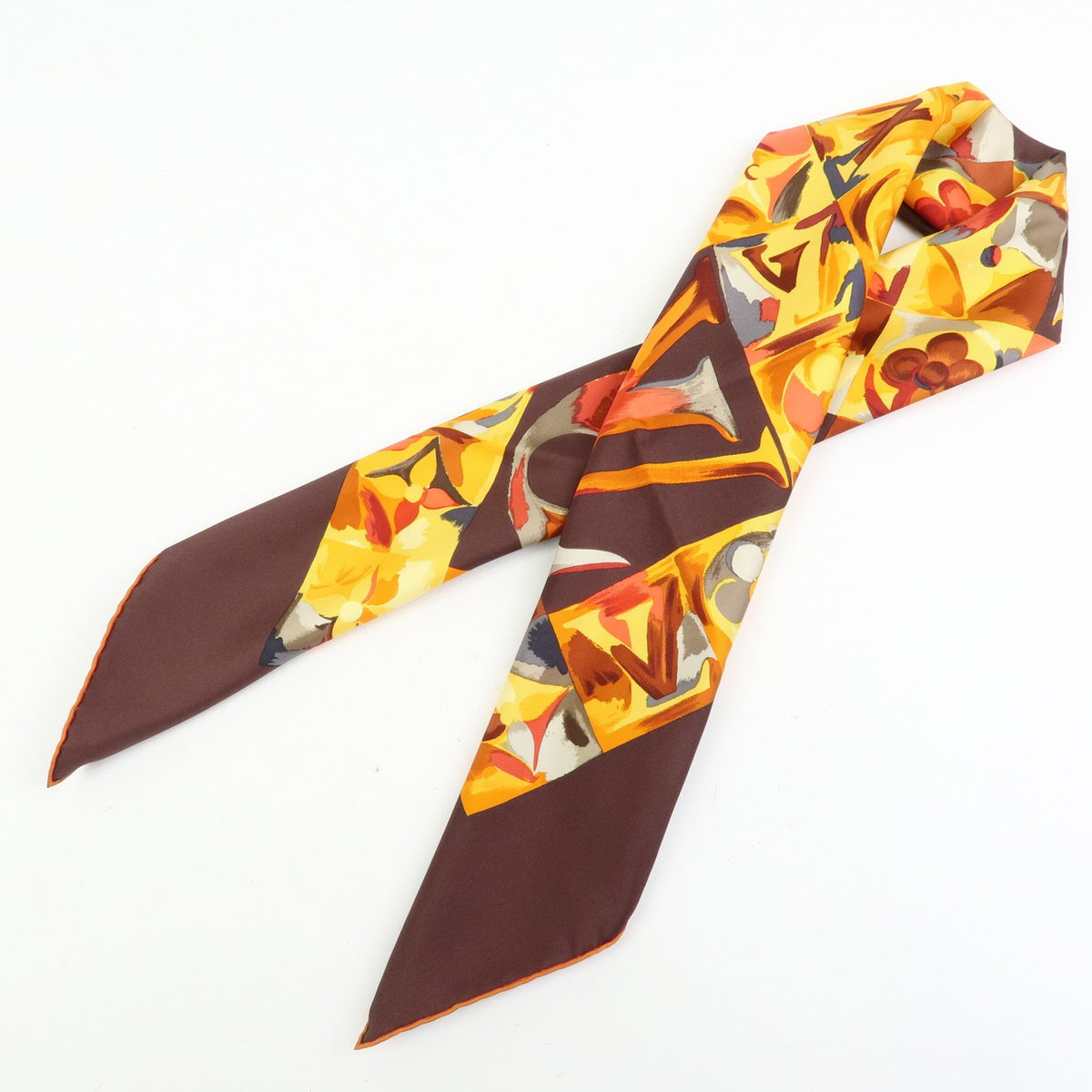 Louis Vuitton Carré Silk, Multicolour, Silk, Scarf