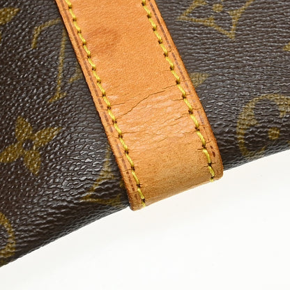 Louis Vuitton Keepall Monogram, Brown, Canvas, Travel Bag