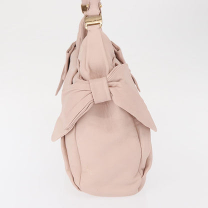 Salvatore Ferragamo Vala Leather, Pink, Leather, Shoulder Bag