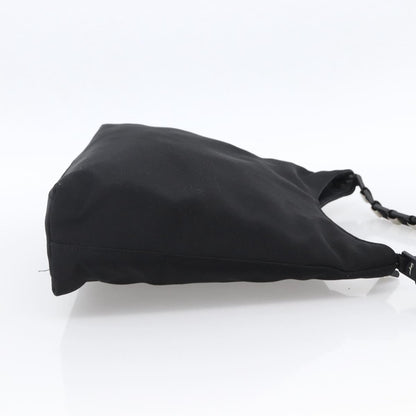 Salvatore Ferragamo Shoulder Bag Canvas, Black, Canvas, Shoulder Bag