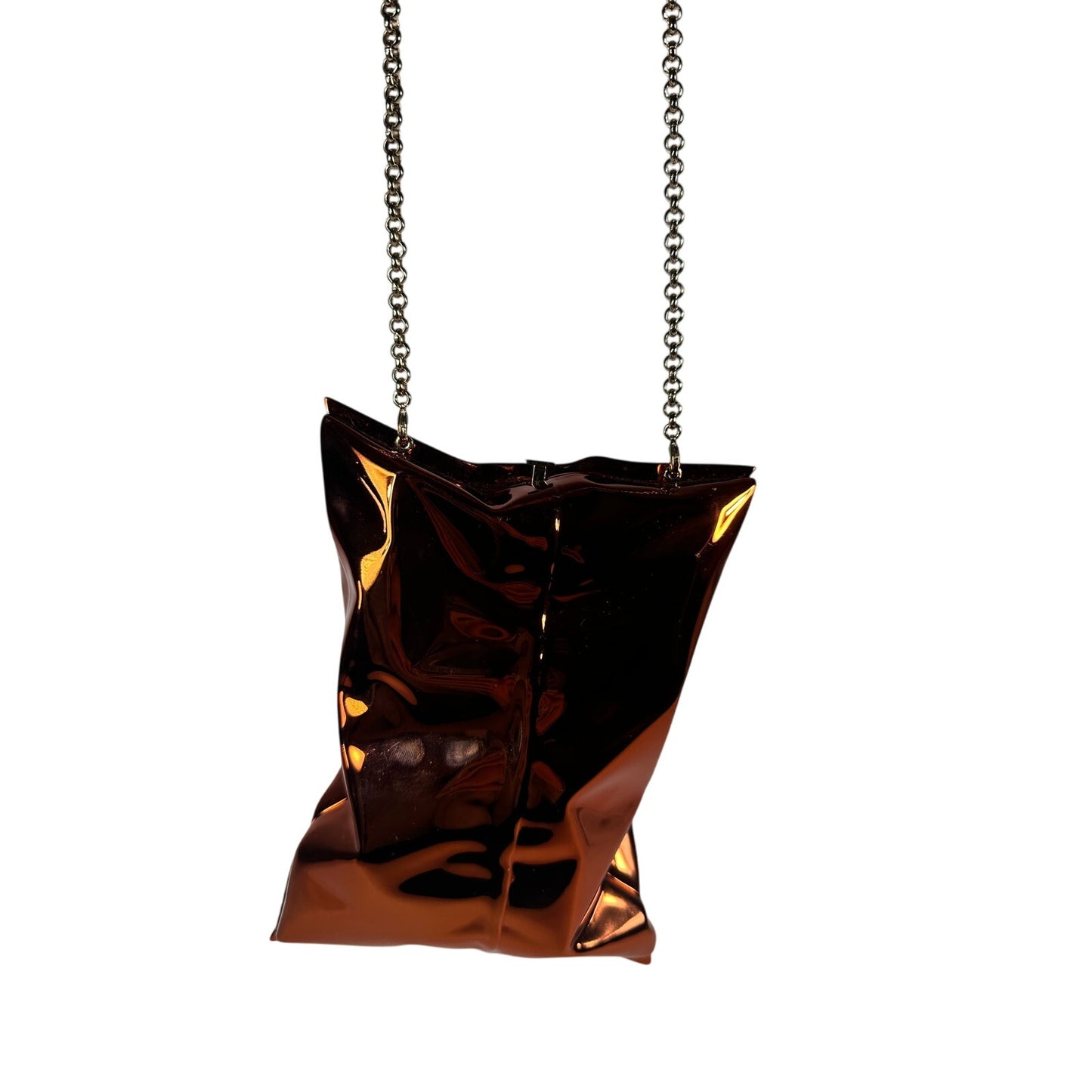 ANYA HINDMARCH Crisp Packet Metal Clutch