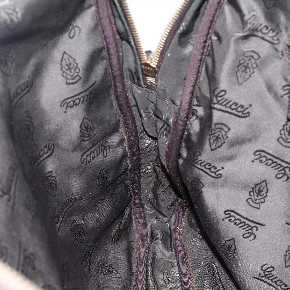 Gucci Convertible Guccissima Leather, Black, Leather, Briefcase