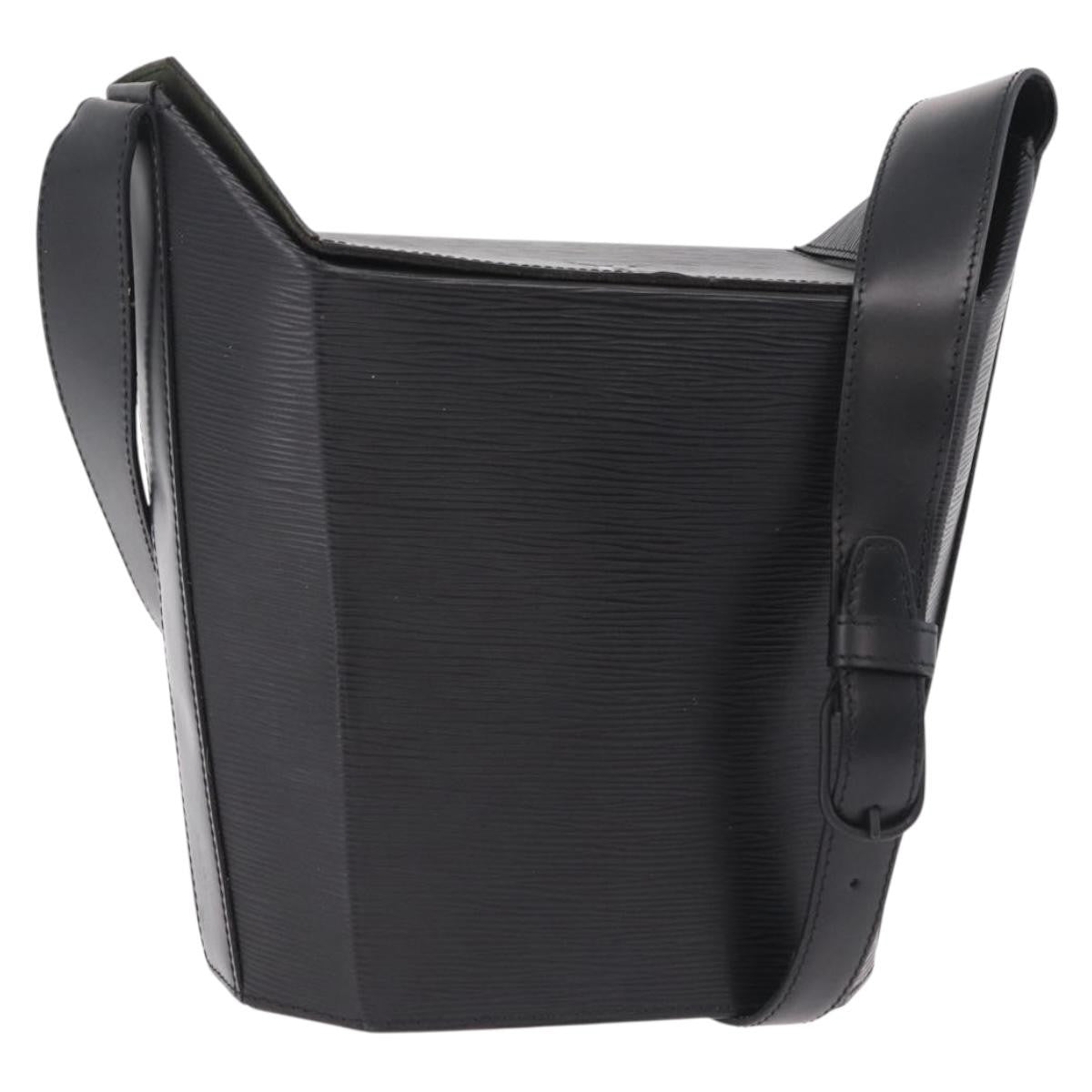 Louis Vuitton Sac Seau Epi Leather, Black, Leather, Handbag
