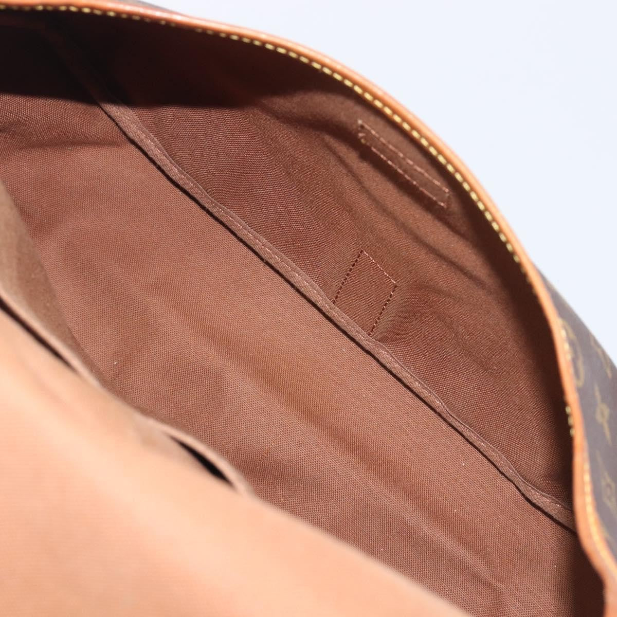 Louis Vuitton Saumur Monogram Canvas, Brown, Canvas, Shoulder Bag
