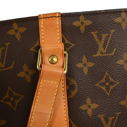 Louis Vuitton Shopping Sac Monogram Canvas, Brown, Canvas, Tote Bag